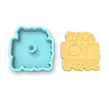 Teach Love Inspire Cookie Cutter | Stamp | Stencil #1