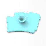 Teacher Coffee Cookie Cutter | Stamp | Stencil #1