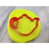 Teapot Cookie Cutter Stamp & Outline #1 - Girly / Dolls / Princess