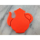 Teapot Cookie Cutter Stamp & Outline #2 - Girly / Dolls / Princess