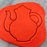 Teapot Cookie Cutter Stamp & Outline #2 - Girly / Dolls / Princess