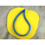 Tear Drop Cookie Cutter - Letters/ Numbers/ Shapes