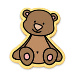 Teddy Bear Cookie Cutter | Stamp | Stencil #1