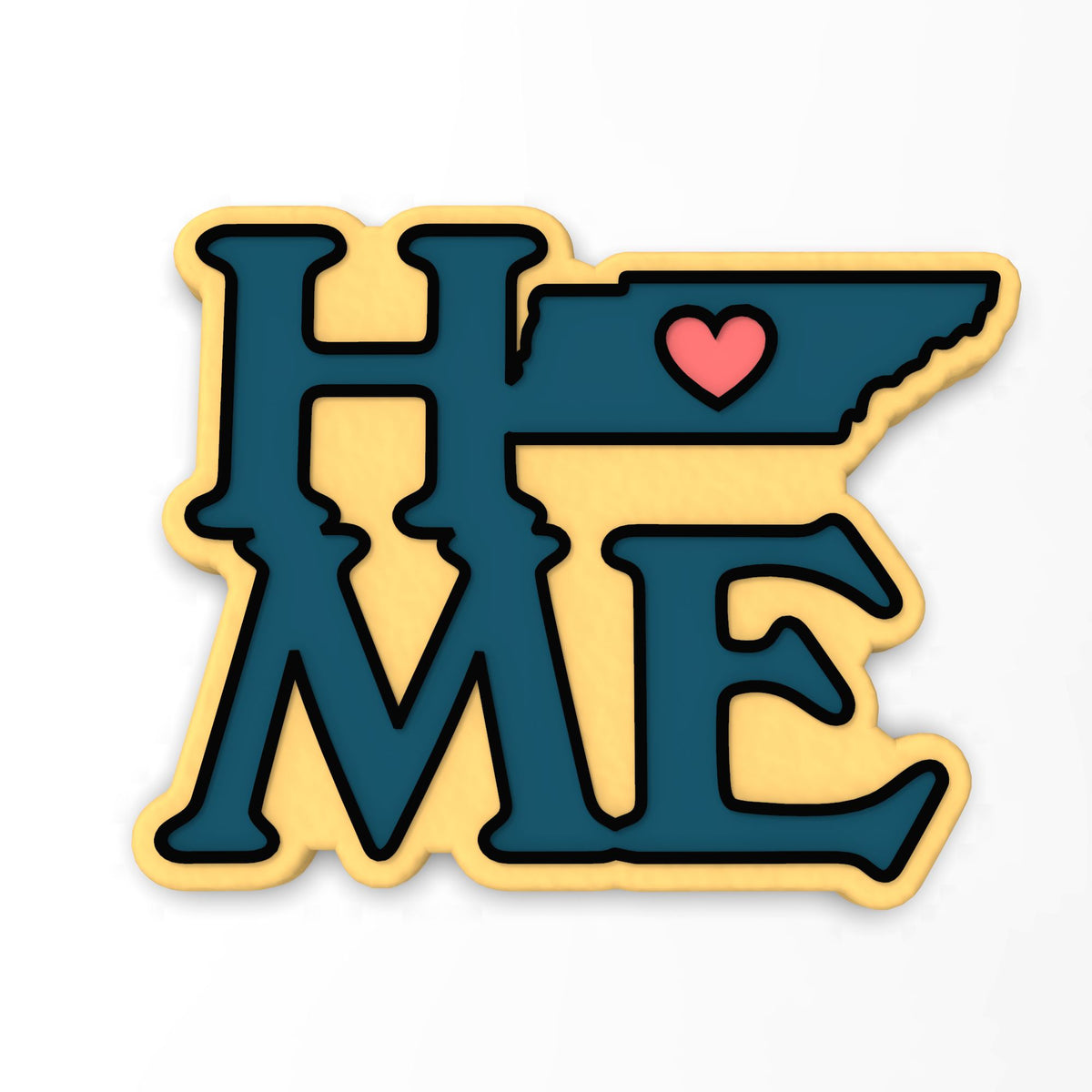 Tennessee Home Cookie Cutter | Stamp | Stencil #1