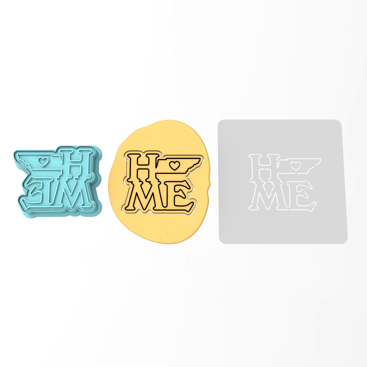 Tennessee Home Cookie Cutter | Stamp | Stencil #1