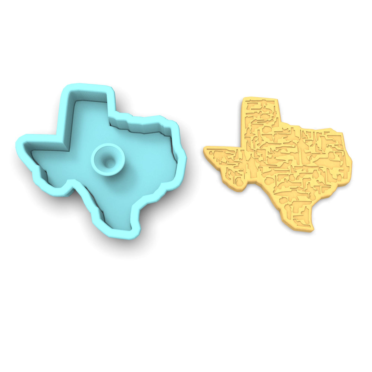 Texas Guns Cookie Cutter | Stamp | Stencil #1 Boys/ Army / Outdoorsman Cookie Cutter Lady 