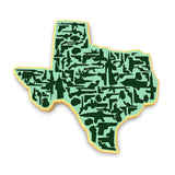 Texas Guns Cookie Cutter | Stamp | Stencil #1 Boys/ Army / Outdoorsman Cookie Cutter Lady 