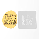 Texas Home Cookie Cutter | Stamp | Stencil #1