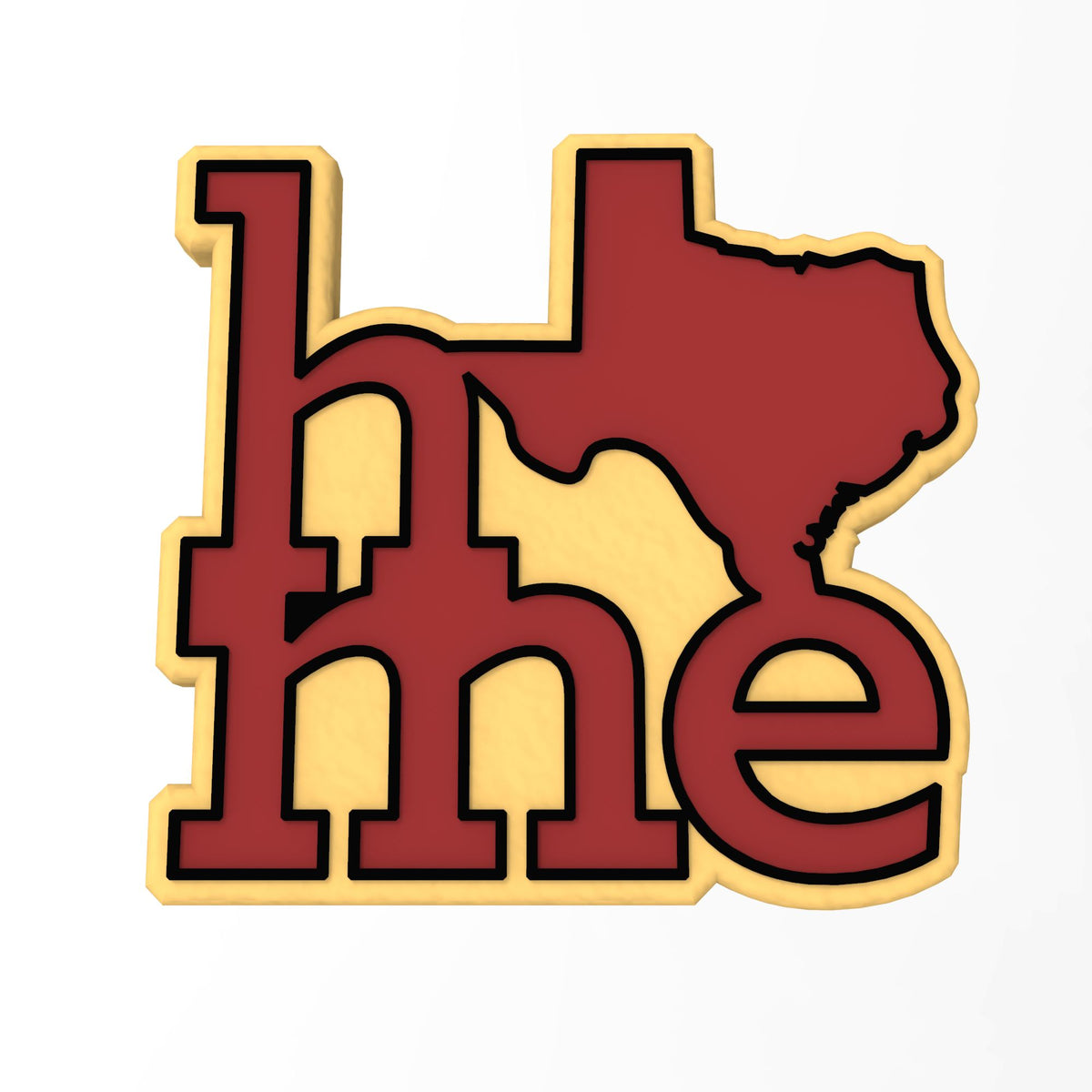 Texas Home Cookie Cutter | Stamp | Stencil #1