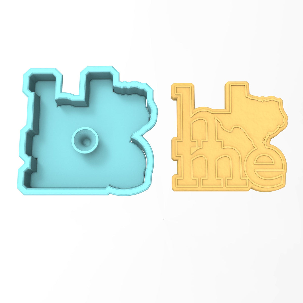 Texas Home Cookie Cutter | Stamp | Stencil #1