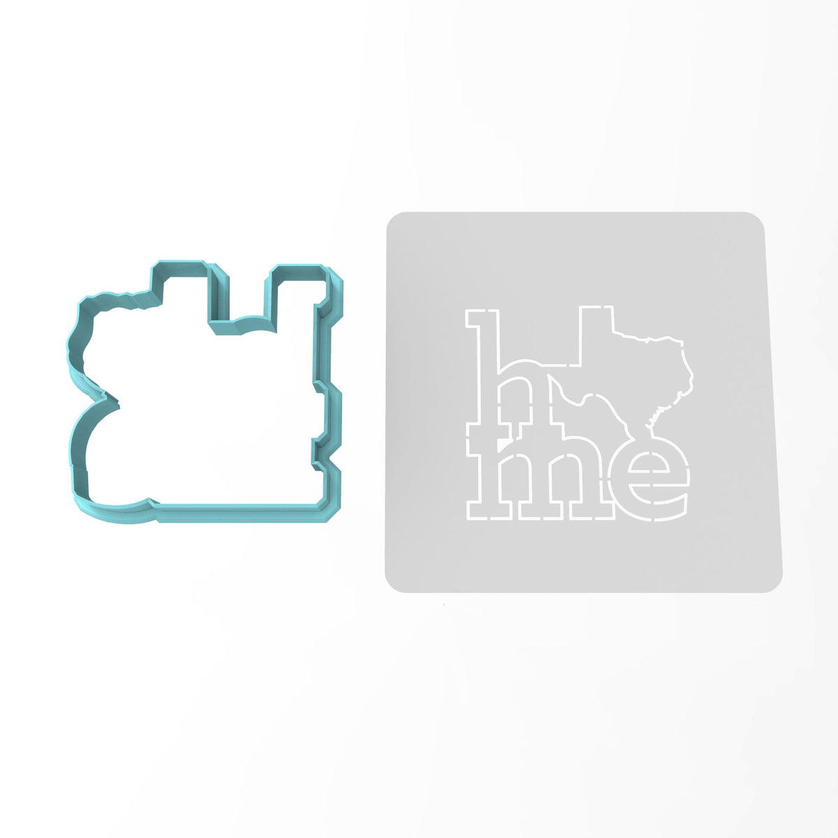 Texas Home Cookie Cutter | Stamp | Stencil #1