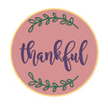 Thankful Cookie Cutter  Outline & Stamp #1