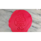 Thanksgiving Native Owl Cookie Cutter  Outline & Stamp #2