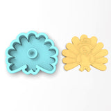 Thanksgiving Pilgrim Turkey Cookie Cutter | Stamp | Stencil #2