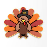 Thanksgiving Pilgrim Turkey Cookie Cutter | Stamp | Stencil #2