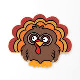 Thanksgiving Turkey Cookie Cutter | Stamp | Stencil #1