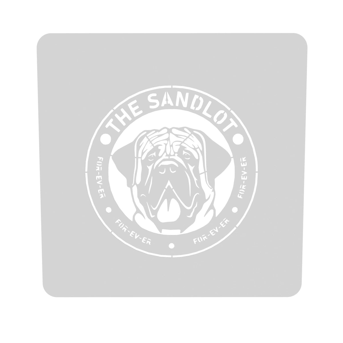 The Beast Sandlot Forever Cookie Cutter | Stamp | Stencil #1 4th of july Cookie Cutter Lady MINI - 2 Inches (5cm) Stencil ONLY 