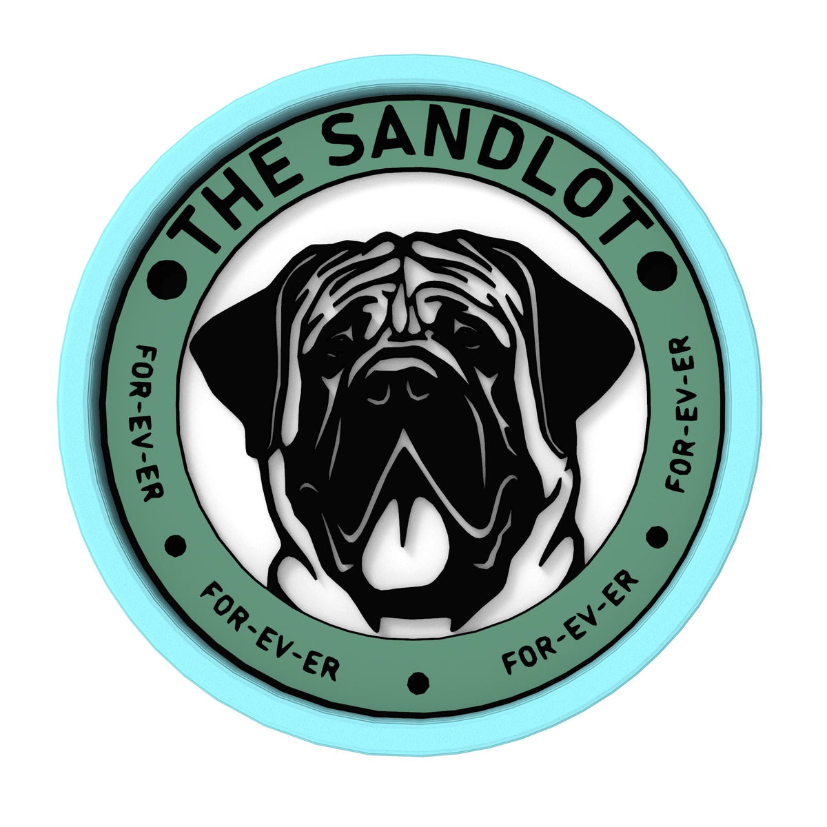 The Beast Sandlot Forever Cookie Cutter | Stamp | Stencil #1 4th of july Cookie Cutter Lady 