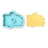 The Dog Father Cookie Cutter | Stamp | Stencil #1