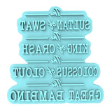 The Great Bambino Cookie Cutter | Stamp | Stencil #1 4th of july Cookie Cutter Lady MINI - 2 Inches (5cm) Stamp ONLY 