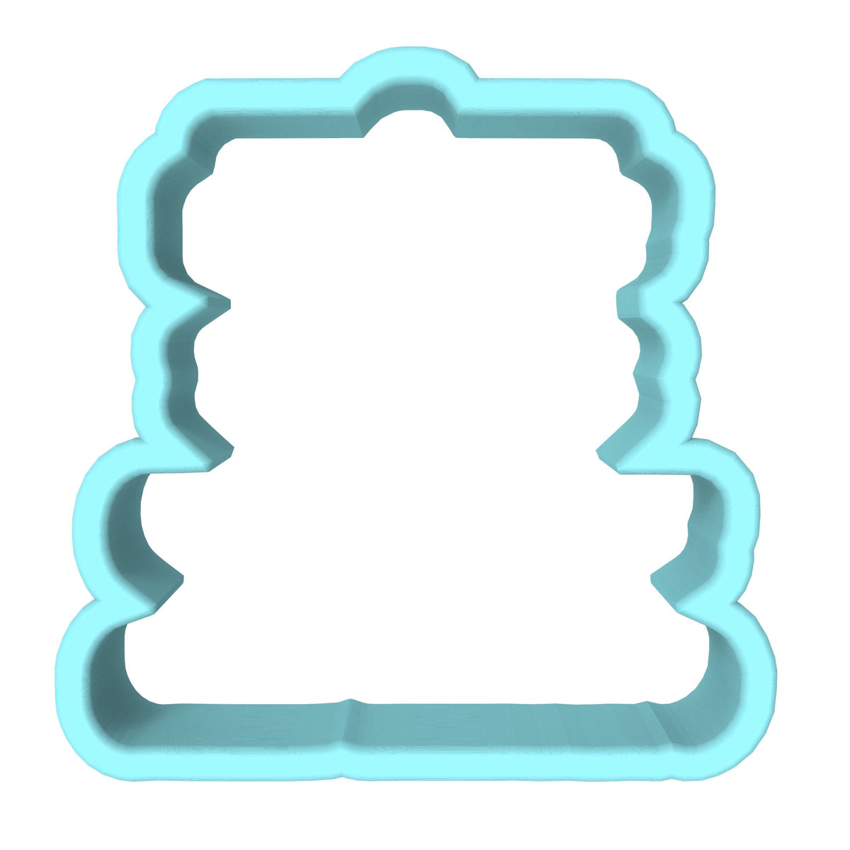 The Great Bambino Cookie Cutter | Stamp | Stencil #1 4th of july Cookie Cutter Lady MINI - 2 Inches (5cm) Cookie Cutter ONLY (Outline) 