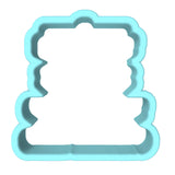 The Great Bambino Cookie Cutter | Stamp | Stencil #1 4th of july Cookie Cutter Lady MINI - 2 Inches (5cm) Cookie Cutter ONLY (Outline) 