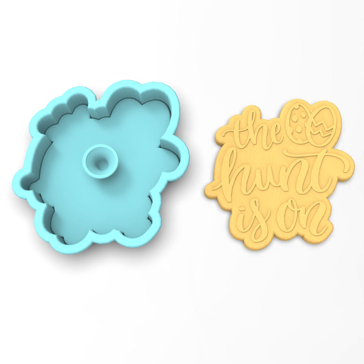 The Hunt Is On Cookie Cutter | Stamp | Stencil #1