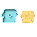 The Naughty List Cookie Cutter | Stamp | Stencil