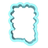 Tic Tac Toe Clover Lucky Cookie Cutter | Stamp | Stencil #1 Cookie Cutter Lady MINI - 2 Inches (5cm) Cookie Cutter ONLY (Outline) 