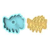 Tiger Claw Scratch Cookie Cutter | Stamp | Stencil #1 Animals & Dinosaurs Cookie Cutter Lady 