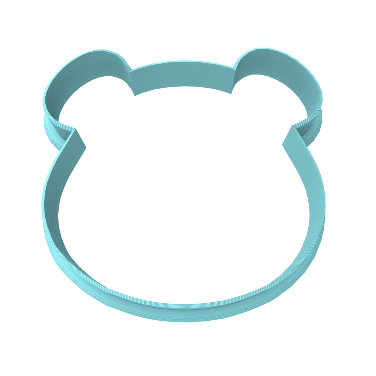 Tiger Face Cookie Cutter | Stamp | Outline #3