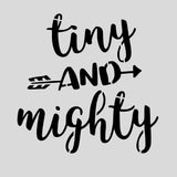 Tiny and Mighty Cookie Cutter | Stamp | Stencil #1