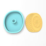 Tire Cookie Cutter | Stamp | Stencil #1