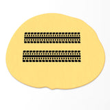 Tire Tread Cookie Cutter | Stamp | Stencil #1