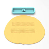 Tire Tread Cookie Cutter | Stamp | Stencil #1