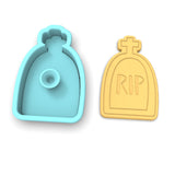 Tombstone Cookie Cutter | Stamp | Stencil #1