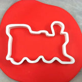 Train Cookie Cutter Outline - Comic Book / Vehicles
