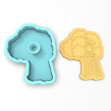 Tree House Cookie Cutter | Stamp | Stencil #1