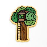 Tree House Cookie Cutter | Stamp | Stencil #2