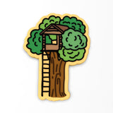 Tree House Cookie Cutter | Stamp | Stencil #2