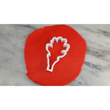 Tree Leaf Cookie Cutter Outline #4 Easter / Spring / Flower Cookie Cutter Lady 