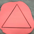 Triangle Outline Cookie Cutter - Letters/ Numbers/ Shapes