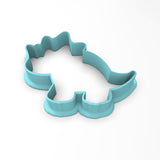 Triceratops Bones Cookie Cutter | Stamp | Stencil #1