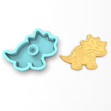 Triceratops Bones Cookie Cutter | Stamp | Stencil #1