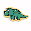 Triceratops Dinosaur Cute Cookie Cutter | Stamp | Stencil #1