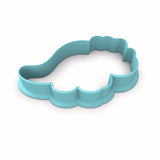 Triceratops Dinosaur Cute Cookie Cutter | Stamp | Stencil #1