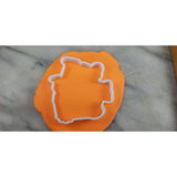 Trick or Treat Cookie Cutter Outline & Stamp #2 - Halloween / Fall
