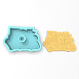 Trick or Treat Cookie Cutter | Stamp | Stencil #1