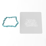 Trick or Treat Cookie Cutter | Stamp | Stencil #1