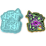 Trick or Treat Cookie Cutter | Stamp | Stencil #3